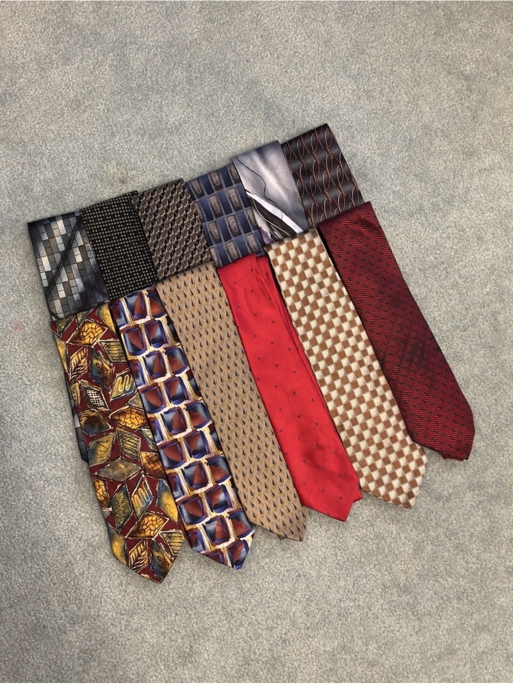 LOT OF 12 Vintage Neckties J Garcia, Nautica, Wembly, Etc
